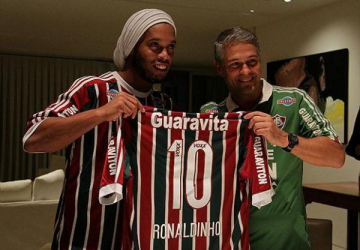 Renato Gaúcho e Ronaldinho Gaúcho. Muitas coisas em comum